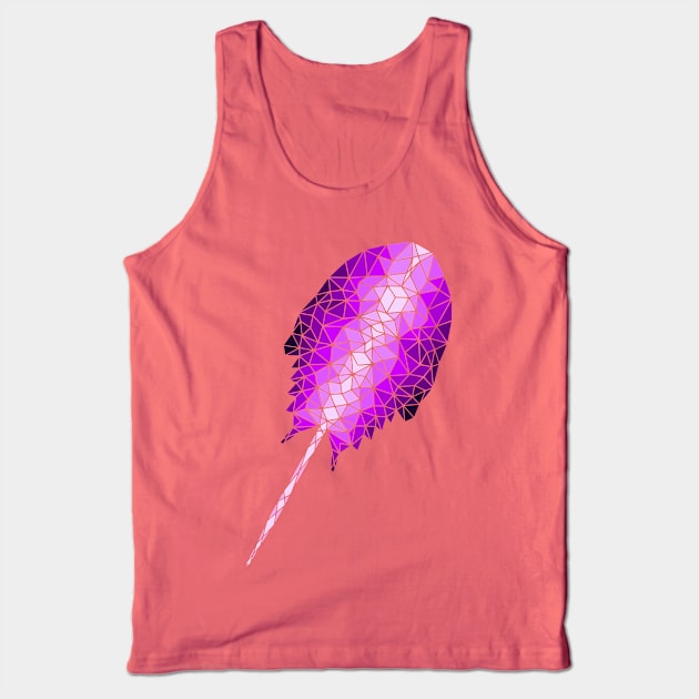 Geometric horsehoe crab Tank Top by Wild Geometric